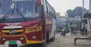 বাসচালককে মারধরের প্রতিবাদে মেহেরপুর-চুয়াডাঙ্গা রুটে বাস চলাচল বন্ধ