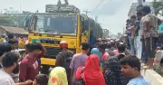 নাটোরে সড়ক দুর্ঘটনায় ছেলের মৃত্যু, মা অচেতন