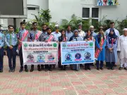 গাজীপুরে রোভার স্কাউটদের ১৫০ কিমি হাঁটার যাত্রা শুরু