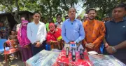 প্রধানমন্ত্রীর নির্দেশে বোয়ালমারীতে নিহত ট্রাকচালকের এতিম মেয়ের পাশে সরকার