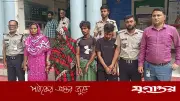 ভৈরবে মাদকবিরোধী অভিযানে নারী কারবারি গ্রেফতার, দুই ক্রেতা আটক