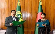 ত্রয়োদশ সংসদের নারী আসনে শপথ নিলেন নুসরাত তাবাসসুম