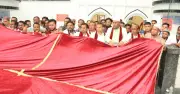প্রধানমন্ত্রীর পক্ষ থেকে শাহজালাল (রহ.) মাজারে গিলাফ ছড়ানো