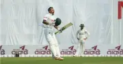 মিরপুর টেস্টে বাংলাদেশের দাপট: শান্তর সেঞ্চুরি, মুমিনুলের ৯১