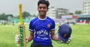 নতুন কুঁড়ি ক্রিকেটে নরসিংদীতে কিশোরের বিধ্বংসী ব্যাটিং, ৩২ বলে ১০৮ রান
