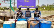 পাটেঙ্গায় অভিযানে ১৫০০ লিটার ভোজ্য তেল জব্দ