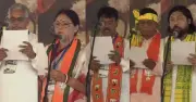 পশ্চিমবঙ্গে শুভেন্দু অধিকারীর মন্ত্রিসভায় হেভিওয়েট নেতারা শপথ নিলেন