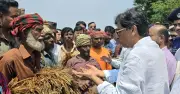 নাসিরনগরে বন্যায় ৩০০ হেক্টর ফসল নষ্ট, কৃষকদের পাশে মন্ত্রী