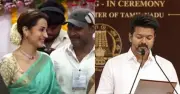 থালাপতি বিজয়ের শপথে তৃষার উপস্থিতি, নতুন কৌতূহল