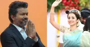 বিজয়ের শপথে তৃষার উপস্থিতি: পরিবারের অনুপস্থিতি ঘিরে জল্পনা