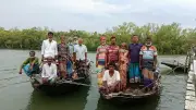 সুন্দরবনে দস্যুদের জিম্মি থেকে মুক্তিপণ দিয়ে ফিরলেন ১৩ মৌয়াল
