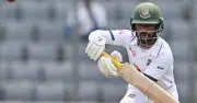 শান্ত-মমিনুলের অর্ধশতকে পাকিস্তানের বিপক্ষে বাংলাদেশের শক্ত অবস্থান