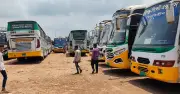 হবিগঞ্জে বাস ধর্মঘটে যাত্রী দুর্ভোগ, আন্দোলনের হুঁশিয়ারি