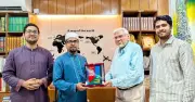 পাকিস্তান জামায়াতের নেতার সাথে শিবির সভাপতির সৌজন্য সাক্ষাৎ