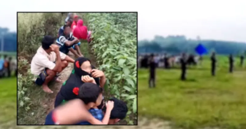 কুষ্টিয়ায় সীমান্তে শূন্যরেখায় আটকে থাকা ১২ জনের দুর্দশা
