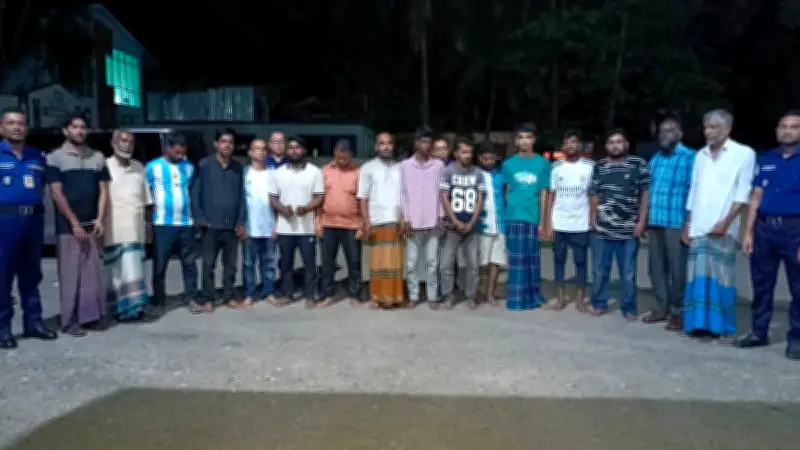 রাঙামাটিতে অভিযান চালিয়ে আওয়ামী লীগের ১৬ নেতা-কর্মী গ্রেপ্তার