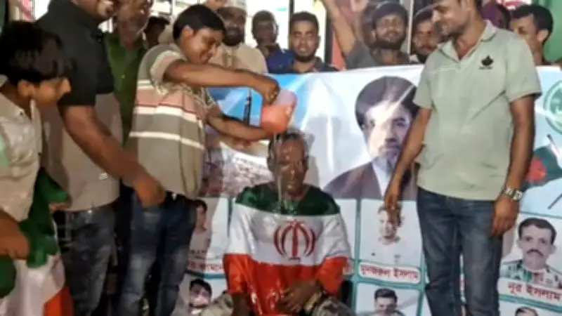 দুধ দিয়ে গোসল করে আর্জেন্টিনা ছেড়ে ইরানের সমর্থক হলেন আলাল মোল্লা