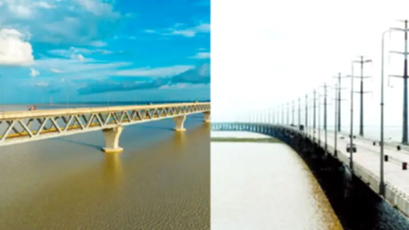 ঈদযাত্রায় পদ্মা-যমুনা সেতুতে ৬৩ কোটি ৮০ লাখ টাকার টোল আদায়