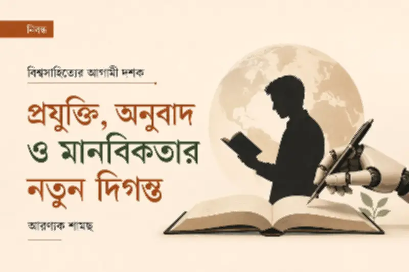 এআই ও মানবিকতা: বিশ্বসাহিত্যের আগামী দশকের দ্বৈত চ্যালেঞ্জ