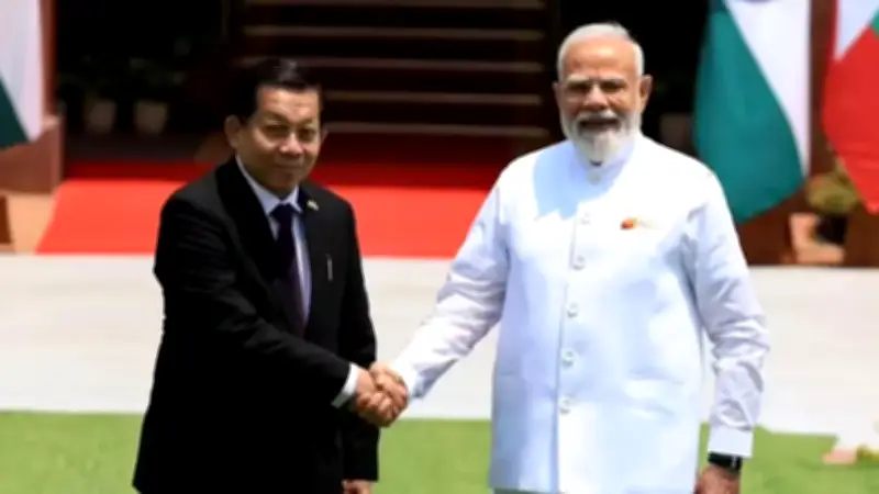 মিয়ানমারের প্রেসিডেন্টের ভূখণ্ড ব্যবহার না করার প্রতিশ্রুতি