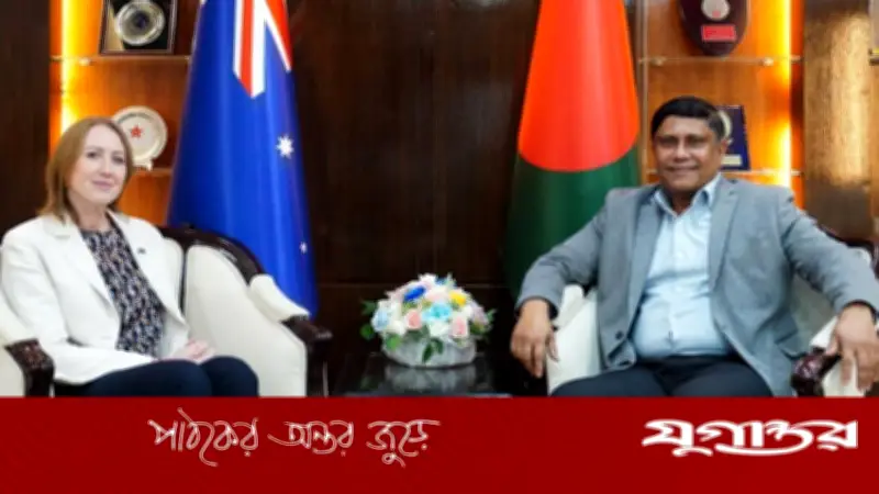 প্রতিরক্ষা উপদেষ্টার সঙ্গে অস্ট্রেলিয়ান হাইকমিশনারের সৌজন্য সাক্ষাৎ