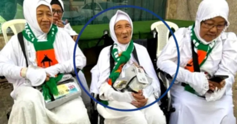 ১০৪ বছর বয়সী ইন্দোনেশিয়ান নারী চলতি হজের সবচেয়ে বয়স্ক হাজি