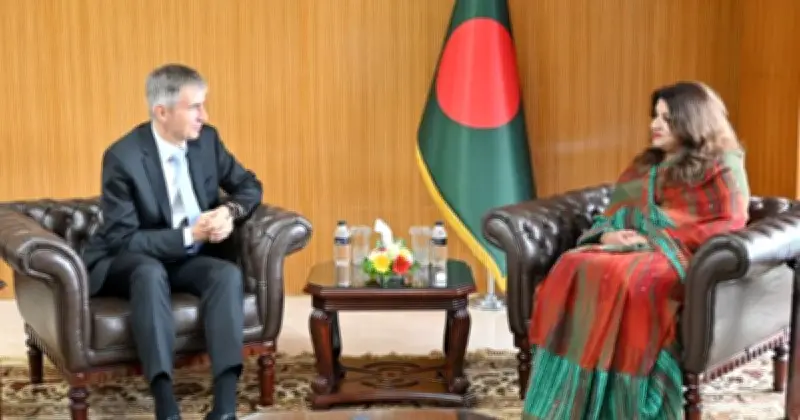 সুইজারল্যান্ডের রাষ্ট্রদূতের সঙ্গে পররাষ্ট্র প্রতিমন্ত্রীর সাক্ষাৎ