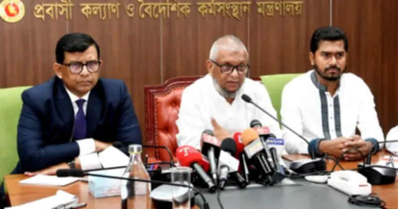 প্রবাসী কল্যাণ মন্ত্রী: জনশক্তি রপ্তানিতে কোনো সিন্ডিকেট বা দুর্নীতি চলবে না