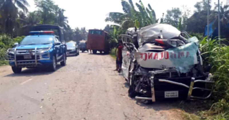 স্বামীর মরদেহ নিয়ে ফেরার পথে সড়ক দুর্ঘটনায় স্ত্রীর মৃত্যু