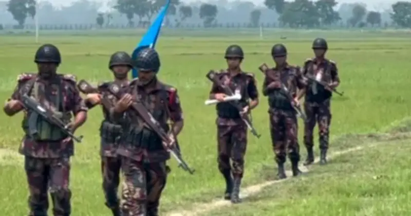 বেনাপোলে শূন্যরেখা থেকে বিএসএফের লোক অপসারণ, বর্ডার গার্ড প্রত্যাহার