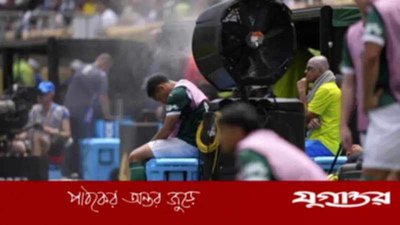 জলবায়ু পরিবর্তনে বিশ্বকাপের ৯৭ ম্যাচে তাপমাত্রার প্রভাব