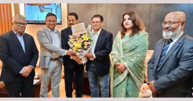 জাতিসংঘ অধিবেশনের সভাপতি নির্বাচিত খলিলুর রহমানকে ফুলেল শুভেচ্ছা