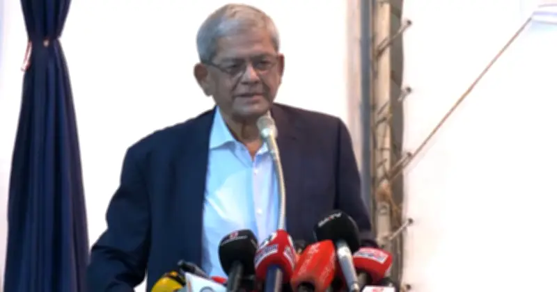 বাংলাদেশের নিজস্ব বলয়ে থাকতে চায় বিএনপি: মির্জা ফখরুল