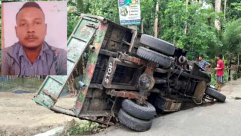 শরণখোলায় নসিমন উল্টে সৌদি প্রবাসীর মৃত্যু