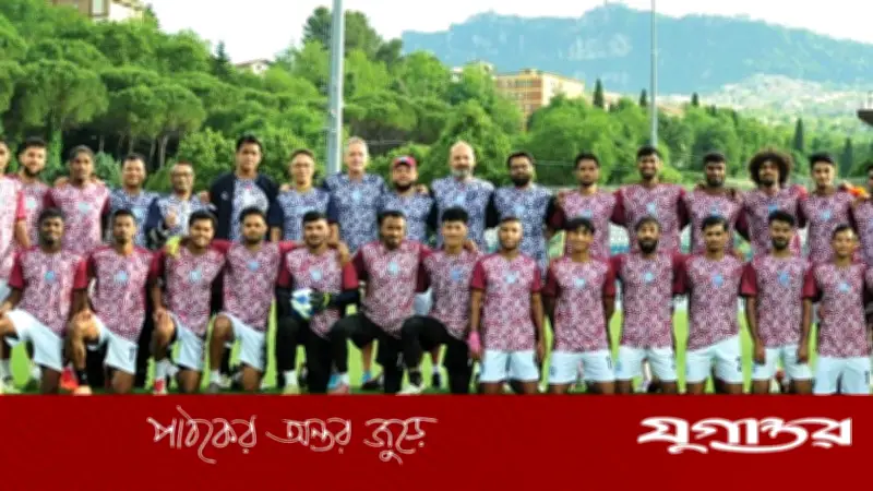 ইউরোপের মাটিতে প্রথম ম্যাচ খেলবে বাংলাদেশ ফুটবল দল