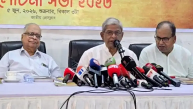 মির্জা ফখরুলের সতর্কবার্তা: গণতন্ত্র ব্যাহত করার ষড়যন্ত্র