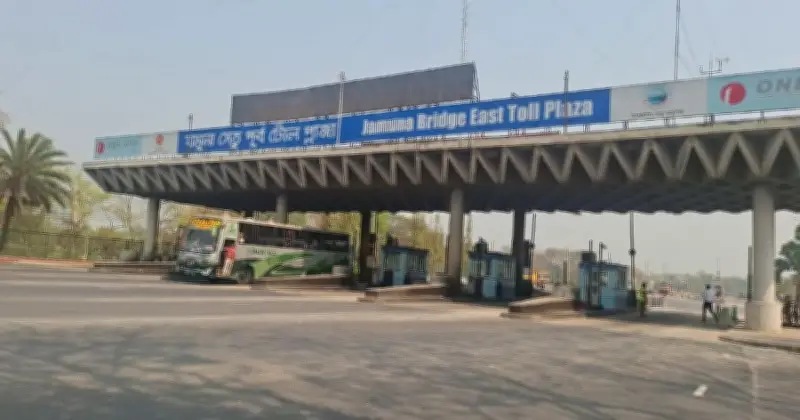 ঈদে যমুনা সেতুতে টোল আদায় ২৯.৭৬ কোটি টাকা