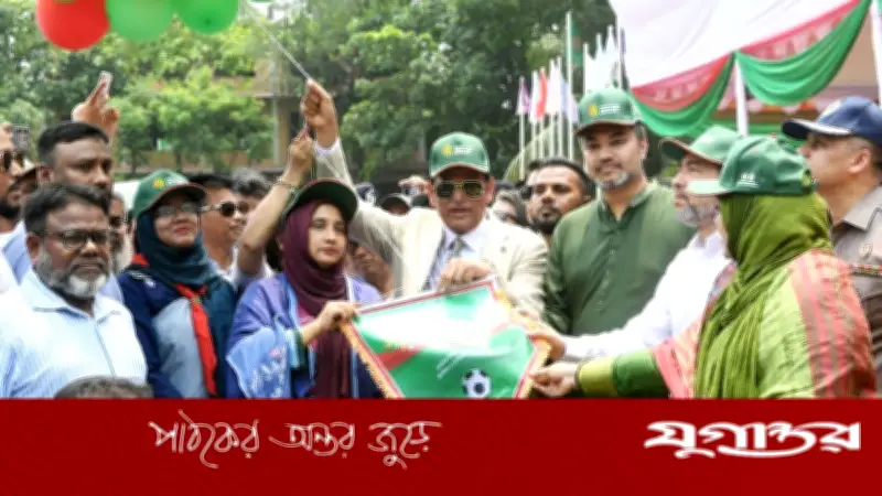 প্রাথমিক বিদ্যালয় গোল্ডকাপ ফুটবলের জাতীয় পর্ব শুরু