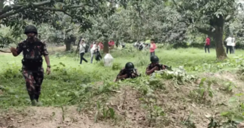 বিএসএফের ঠেলাঠেলি ব্যর্থ, বিএসএফ-বিজিবি পতাকা বৈঠক