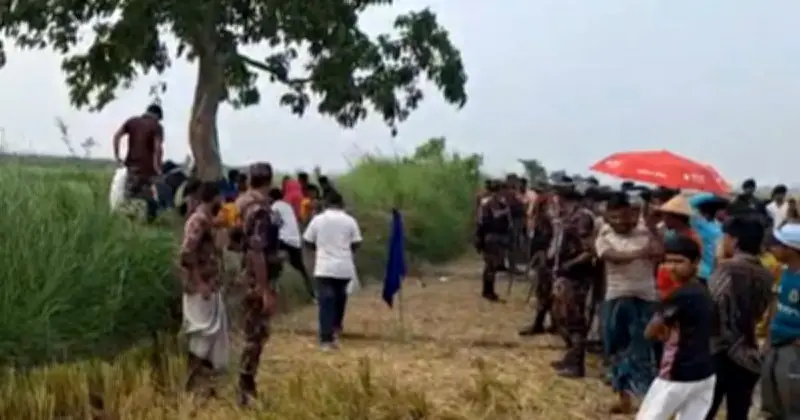 সাপাহার সীমান্তে পুশ ইন ব্যর্থ, ১৭ জনকে ফেরত নিল বিএসএফ
