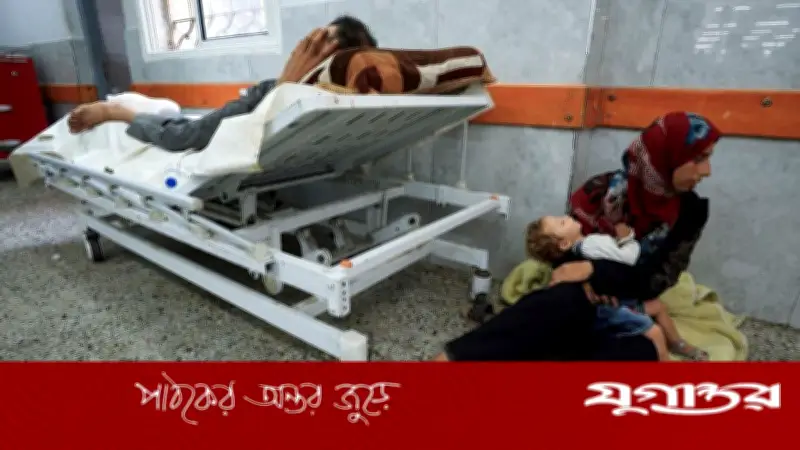 গাজার শিশু হাসপাতালের কাছে ইসরায়েলি বাহিনীর গুলি, আতঙ্ক