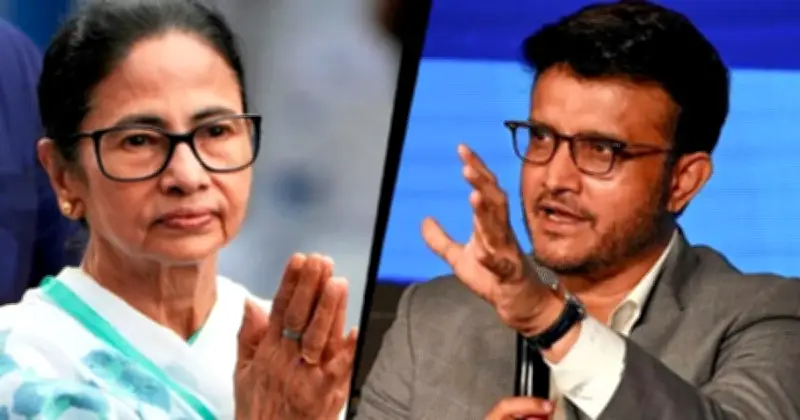 সৌরভ গাঙ্গুলির মমতার বার্তা পৌঁছে দেওয়ার খবর মিথ্যা