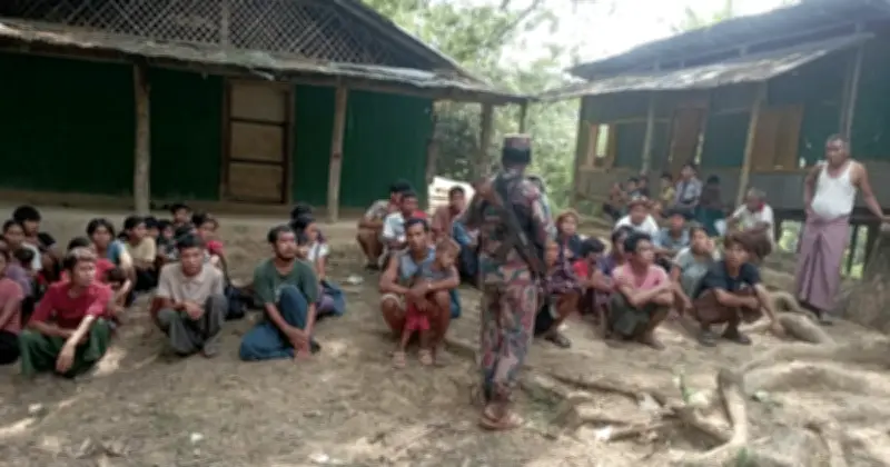 থানচি সীমান্তে মিয়ানমার থেকে আসা ৪৭ খুমি নাগরিক আটক