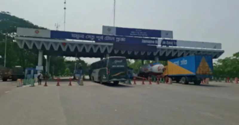 জামুনা সেতুতে ২৪ ঘণ্টায় ৪০ হাজার ৫৮০ যানবাহন পার, টোল আয় ৩.১৪ কোটি টাকা