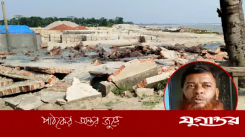 কমলনগরে ইউপি সদস্যের নেতৃত্বে মসজিদ গুঁড়িয়ে দেওয়ার অভিযোগ