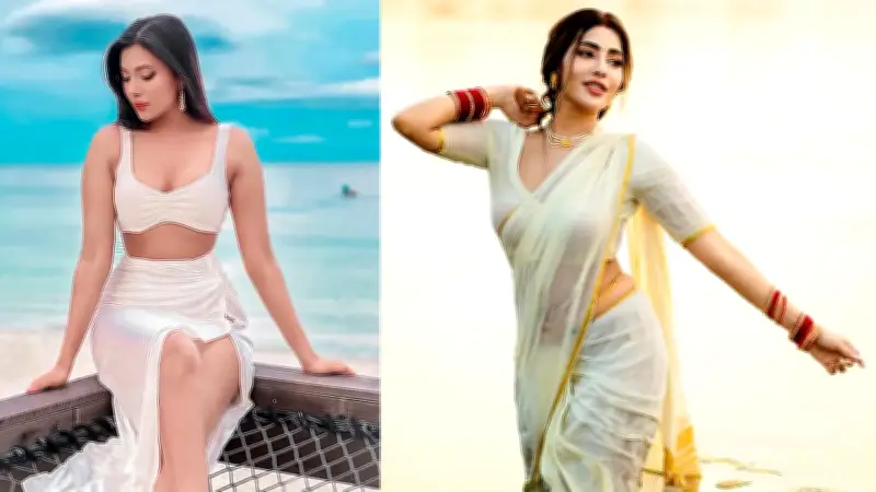 লুকওয়েবনাটকে নজর কাড়া মডেল ও অভিনেত্রী সেমন্তী সৌমী