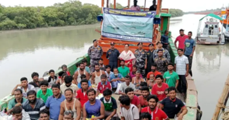 পাঁচ মাস পর দেশে ফিরছেন ৯১ বাংলাদেশি জেলে