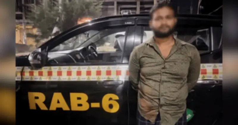 দুমুরিয়ায় স্ত্রীকে পুড়িয়ে হত্যা: প্রধান আসামি র্যাবের জালে
