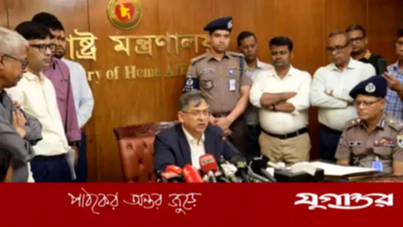 ২০২৫ সালের তুলনায় দেশে অপরাধ কমেছে: স্বরাষ্ট্রমন্ত্রী
