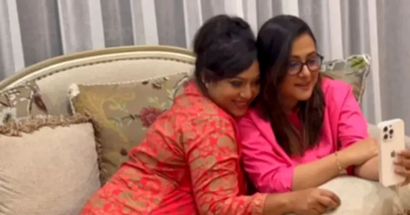 শাবনূর-পূর্ণিমার বন্ধুত্বের ভিডিও ভাইরাল, ভাঙল পেশাগত রেষারেষির ধারণা